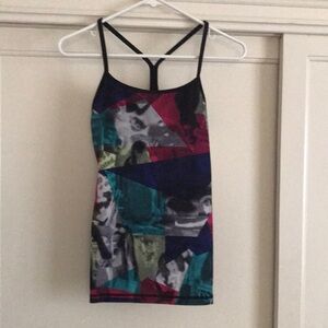 Lululemon Power Y Bra Tank size 6 Mulit color